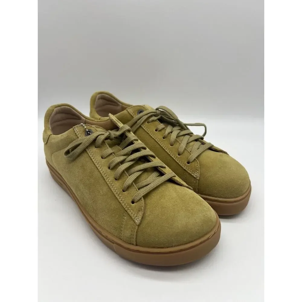 Birkenstock Bend Low Khaki Suede Shoes Size W10/M8 NEW - Picture 11 of 12